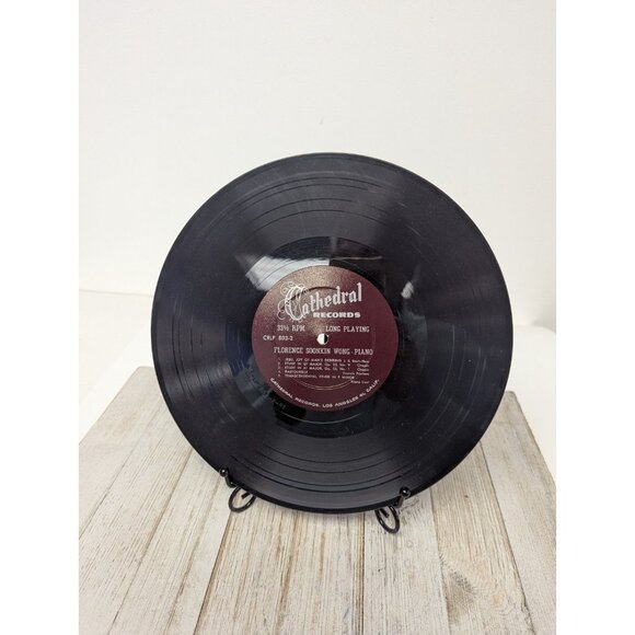 Florence Soonkin Wong Concert Pianist Album CRLP 803 Cathedral Records - Picture 5 of 14